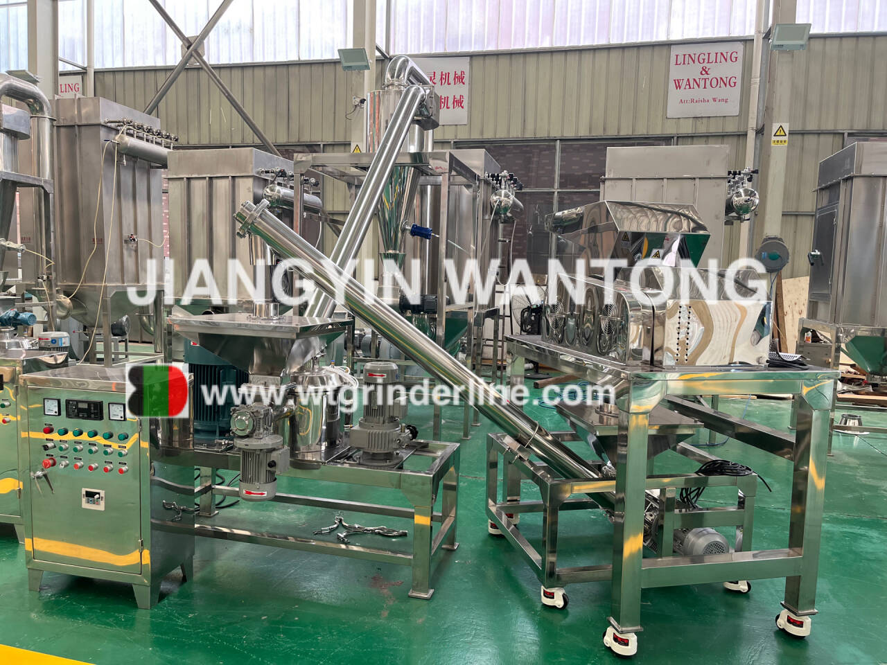 Spice Vegetable Powder Making Machine Production Line