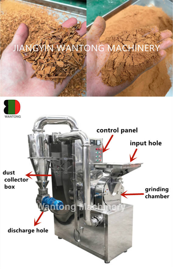 WF Cinnamon Powder Making Grinder Machine