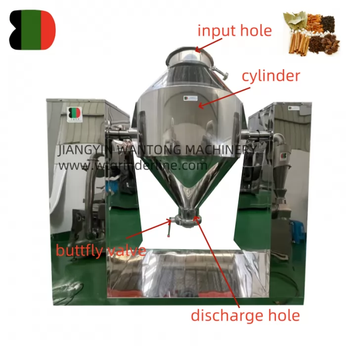 W99 Double Cone Mixer for spice