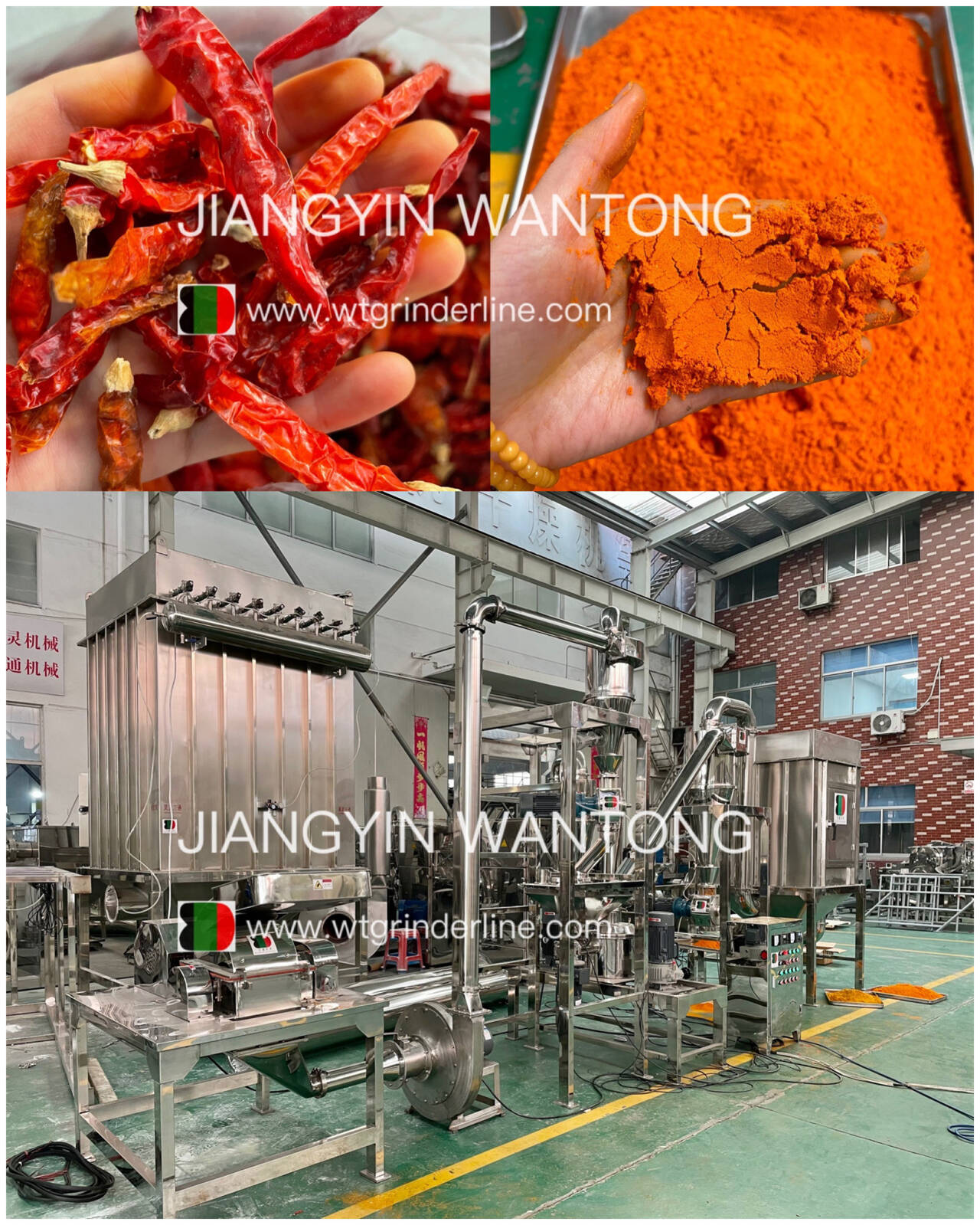 Chili Powder Making Spices Grinding Machine